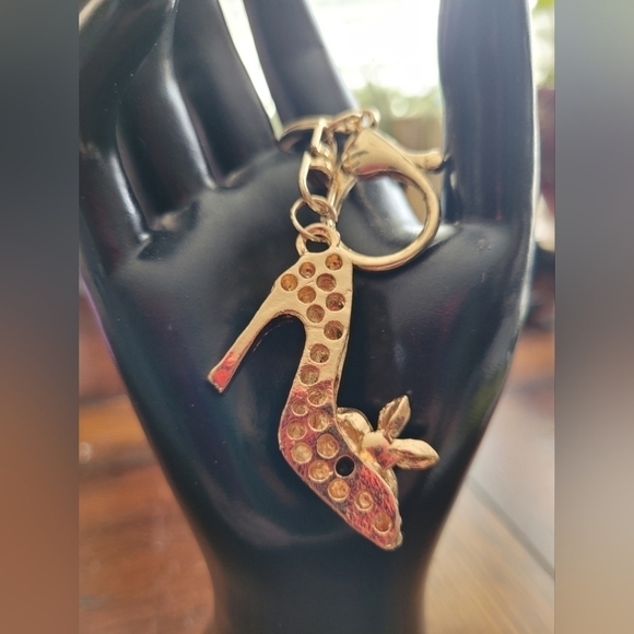 Bag Charm if heel with flower - Picture 2 of 4